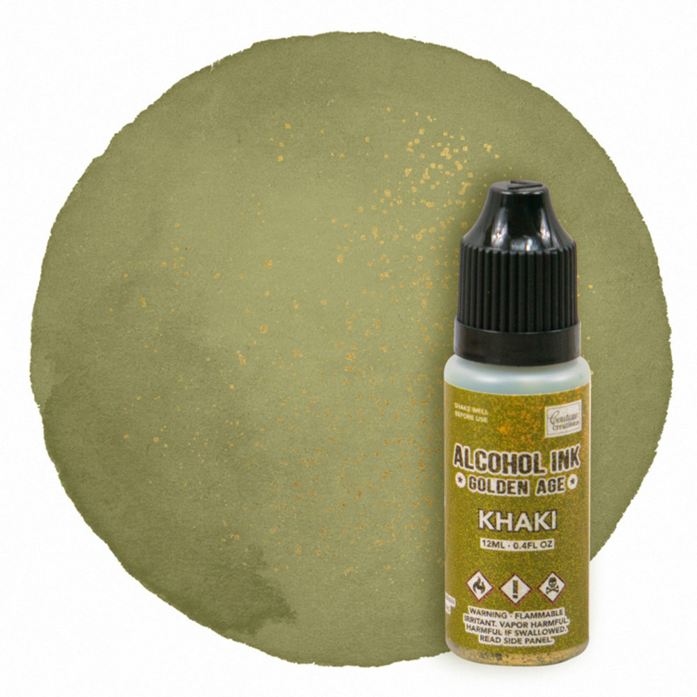 Couture Creations Alcohol Ink Golden Age Khaki (CO728495) Couture Creations Alcohol Ink Golden Age Khaki (CO728495)