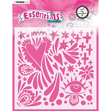 Studio Light Quirky Love Masking Stencil (ABM-ES-MASK48)