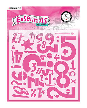 Studio Light Nummerically Masking Stencil (ABM-ES-MASK49)* Studio Light Nummerically Masking Stencil (ABM-ES-MASK49)*