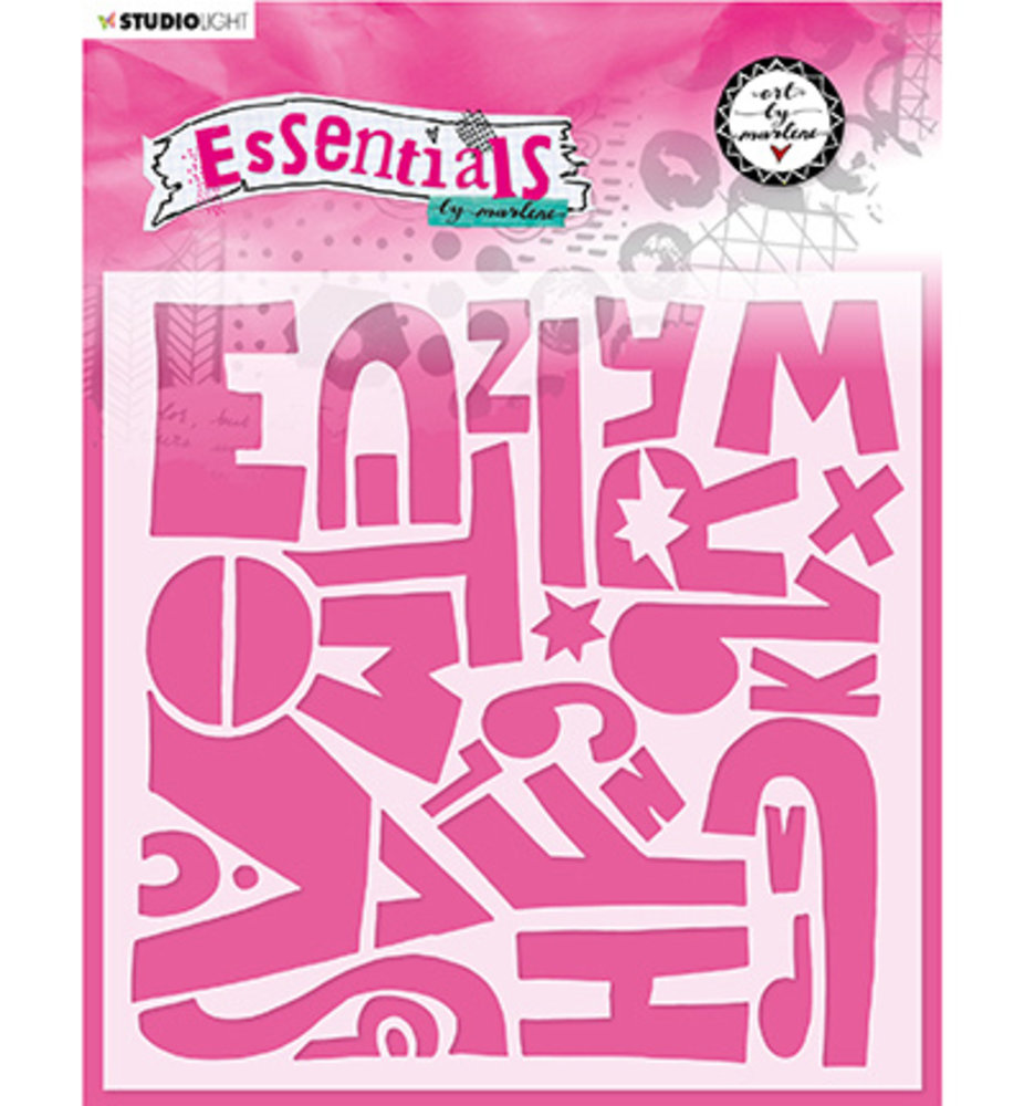 Studio Light Alfabetically Masking Stencil (ABM-ES-MASK50) Studio Light Alfabetically Masking Stencil (ABM-ES-MASK50)