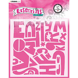 Studio Light Alfabetically Masking Stencil (ABM-ES-MASK50)*