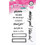 Studio Light Essentials Clear Stamp Something to Say (ABM-ES-STAMP75)*