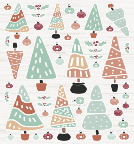 Studio Light Happy Christmas A4 DIY Block (SL-ES-DCB12)