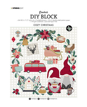 Studio Light Cozy Christmas A4 DIY Block (SL-ES-DCB14) Studio Light Cozy Christmas A4 DIY Block (SL-ES-DCB14)
