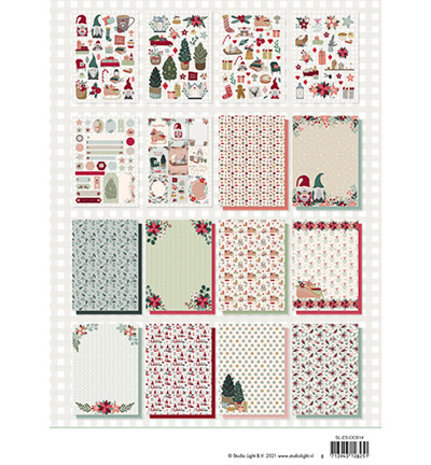 Studio Light Cozy Christmas A4 DIY Block (SL-ES-DCB14) Studio Light Cozy Christmas A4 DIY Block (SL-ES-DCB14)