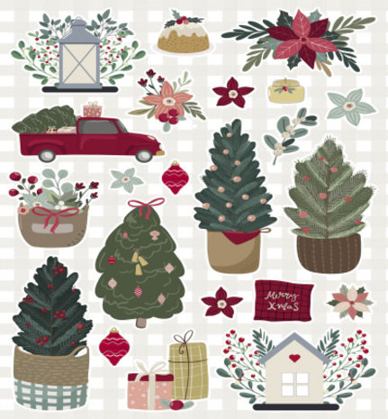 Studio Light Cozy Christmas A4 DIY Block (SL-ES-DCB14) Studio Light Cozy Christmas A4 DIY Block (SL-ES-DCB14)