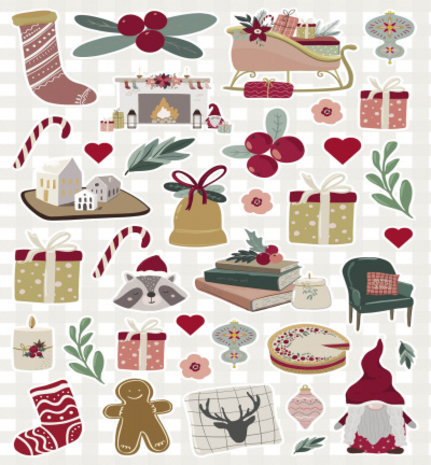 Studio Light Cozy Christmas A4 DIY Block (SL-ES-DCB14) Studio Light Cozy Christmas A4 DIY Block (SL-ES-DCB14)