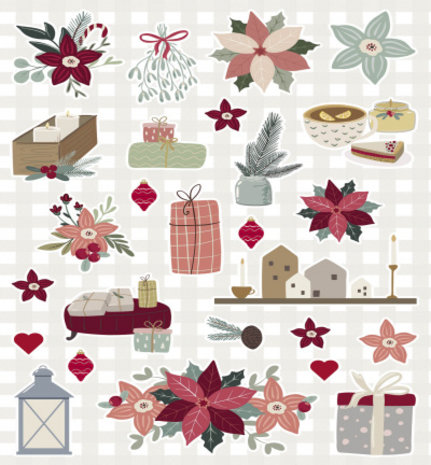 Studio Light Cozy Christmas A4 DIY Block (SL-ES-DCB14) Studio Light Cozy Christmas A4 DIY Block (SL-ES-DCB14)