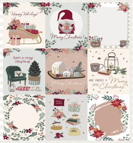 Studio Light Cozy Christmas A4 DIY Block (SL-ES-DCB14) Studio Light Cozy Christmas A4 DIY Block (SL-ES-DCB14)