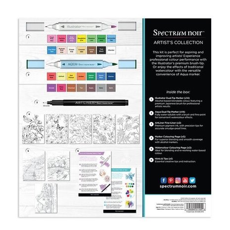 Spectrum Noir Artist Collection Colour Creations Kit (SN-CCRE-ARTC) Spectrum Noir Artist Collection Colour Creations Kit (SN-CCRE-ARTC)