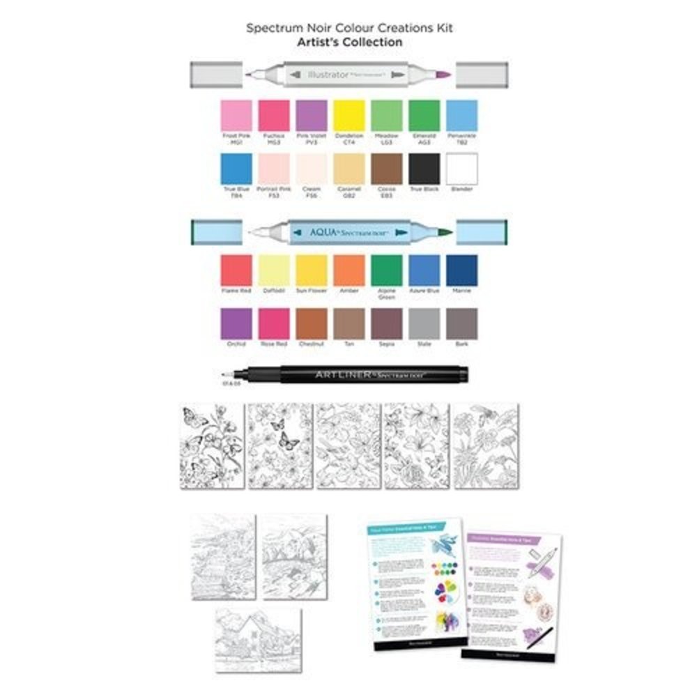Spectrum Noir Artist Collection Colour Creations Kit (SN-CCRE-ARTC) Spectrum Noir Artist Collection Colour Creations Kit (SN-CCRE-ARTC)