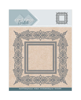 Card Deco Snijmal Swirls Square (CDCD10056)* Card Deco Snijmal Swirls Square (CDCD10056)*