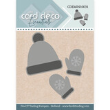 Card Deco Mini Snijmal Winter Wear (CDEMIN10031)