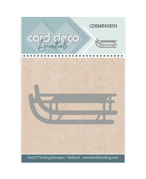 Card Deco Mini Snijmal Sledge (CDEMIN10033) Card Deco Mini Snijmal Sledge (CDEMIN10033)