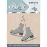 Card Deco Mini Snijmal Ice Skates (CDEMIN10034)