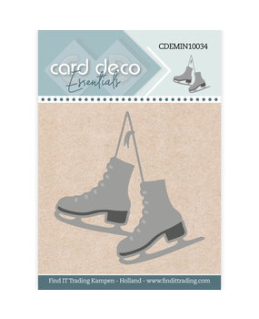 Card Deco Mini Snijmal Ice Skates (CDEMIN10034)