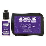 Couture Creations Stayz in Place Alcohol Ink Pearlescent Night Shade Pad+Reinker (CO728183)