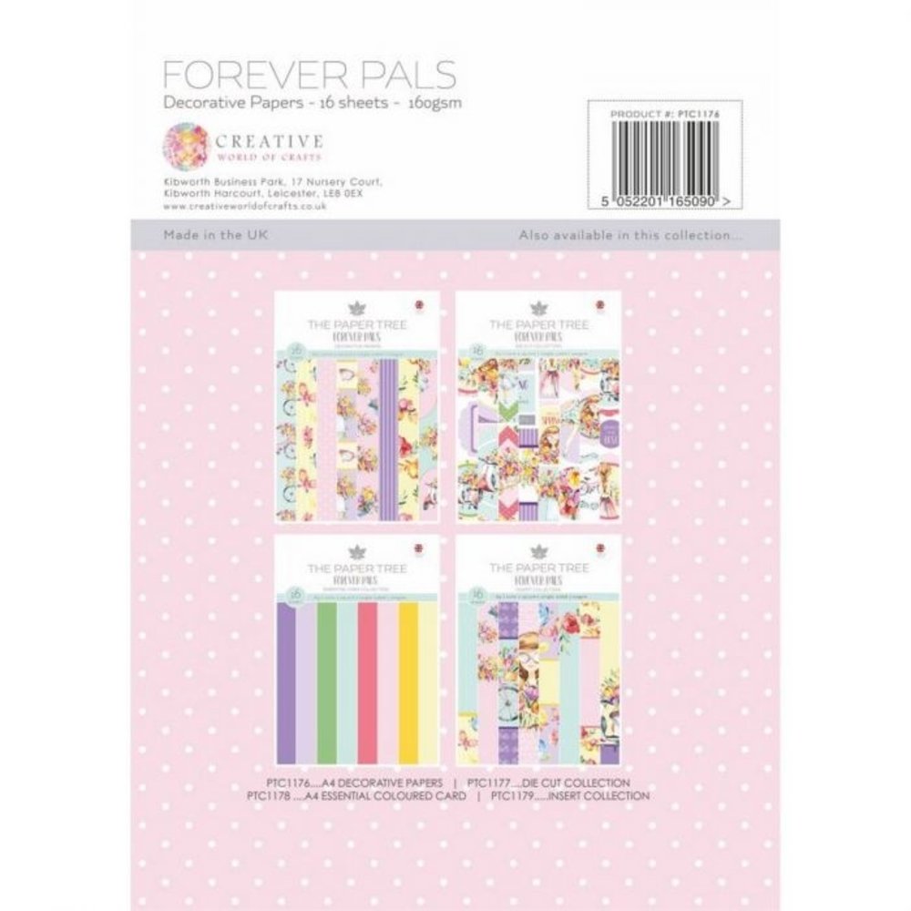 The Paper Tree Forever Pals Decorative Papers (PTC1176) The Paper Tree Forever Pals Decorative Papers (PTC1176)
