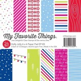 My Favorite Things Holly Jolly 6x6 Inch Paper Pack (EP-83)