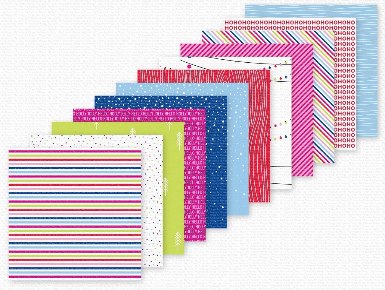 My Favorite Things Holly Jolly 6x6 Inch Paper Pack (EP-83) My Favorite Things Holly Jolly 6x6 Inch Paper Pack (EP-83)