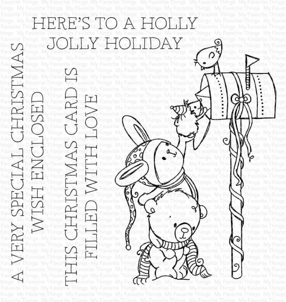 My Favorite Things Letter to Santa Clear Stamps (RAM-022)