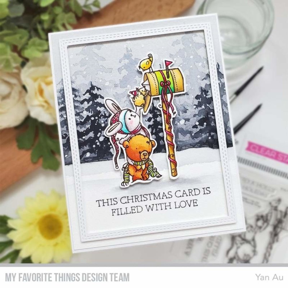 My Favorite Things Letter to Santa Clear Stamps (RAM-022)