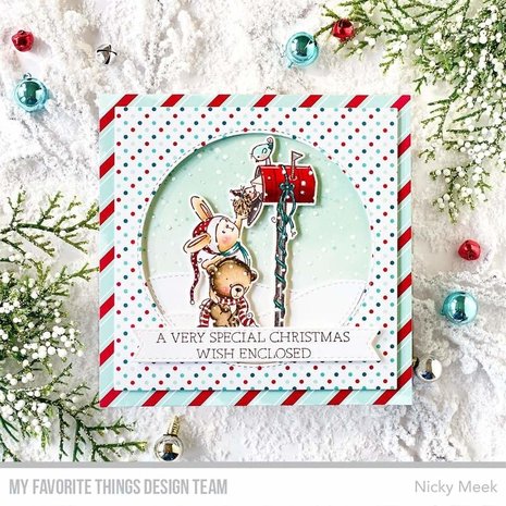 My Favorite Things Letter to Santa Clear Stamps (RAM-022)