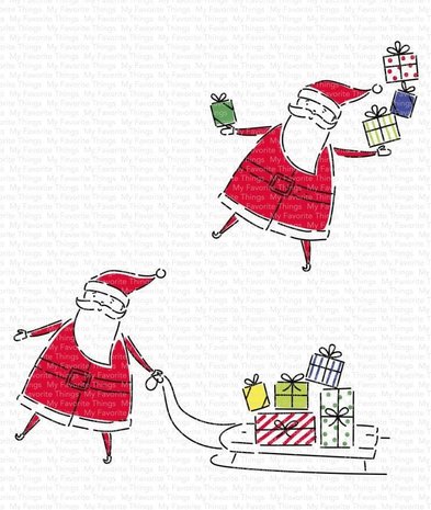 My Favorite Things Gifts from Santa Clear Stamps (CS-595) My Favorite Things Gifts from Santa Clear Stamps (CS-595)