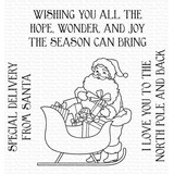 My Favorite Things Special Delivery from Santa Clear Stamps (CS-598)