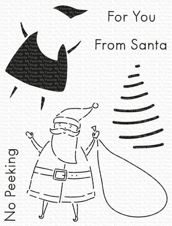 My Favorite Things For You From Santa Clear Stamps (CS-601)
