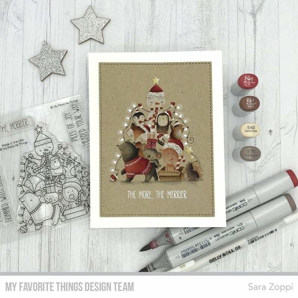 My Favorite Things Piles of Joy Clear Stamps (CS-610)
