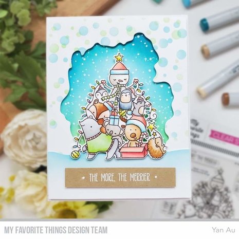 My Favorite Things Piles of Joy Clear Stamps (CS-610)