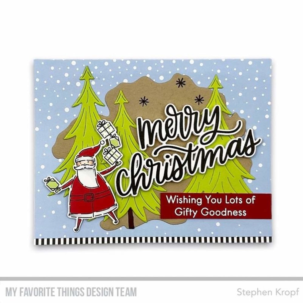 My Favorite Things Merry Christmas Clear Stamps (CS-614) My Favorite Things Merry Christmas Clear Stamps (CS-614)