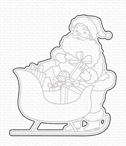 My Favorite Things Die-namics Special Delivery From Santa (MFT-2098) My Favorite Things Die-namics Special Delivery From Santa (MFT-2098)