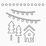 My Favorite Things Die-namics Snow Globe Accessories (MFT-2109)