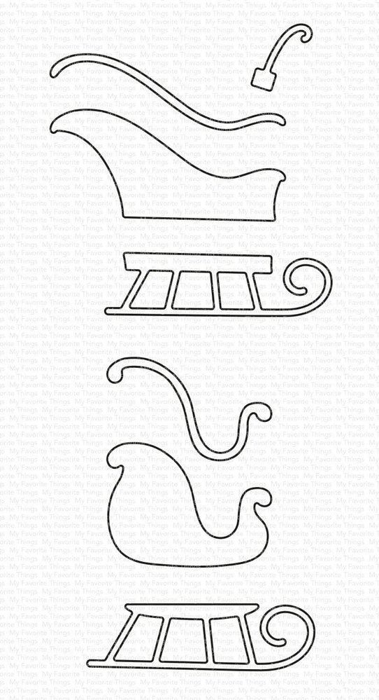 My Favorite Things Die-namics Sled Duo (MFT-2114) My Favorite Things Die-namics Sled Duo (MFT-2114)