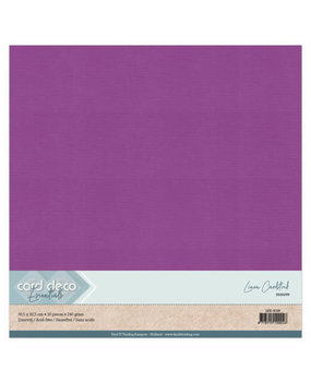 Card Deco Linen Cardstock Mauve 10 Vel 30,5x30,5 cm (LKK-SC68) Card Deco Linen Cardstock Mauve 10 Vel 30,5x30,5 cm (LKK-SC68)