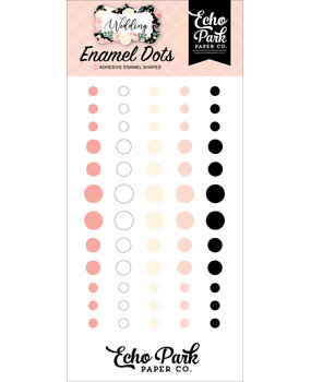 Echo Park Wedding Enamel Dots (WED258028)