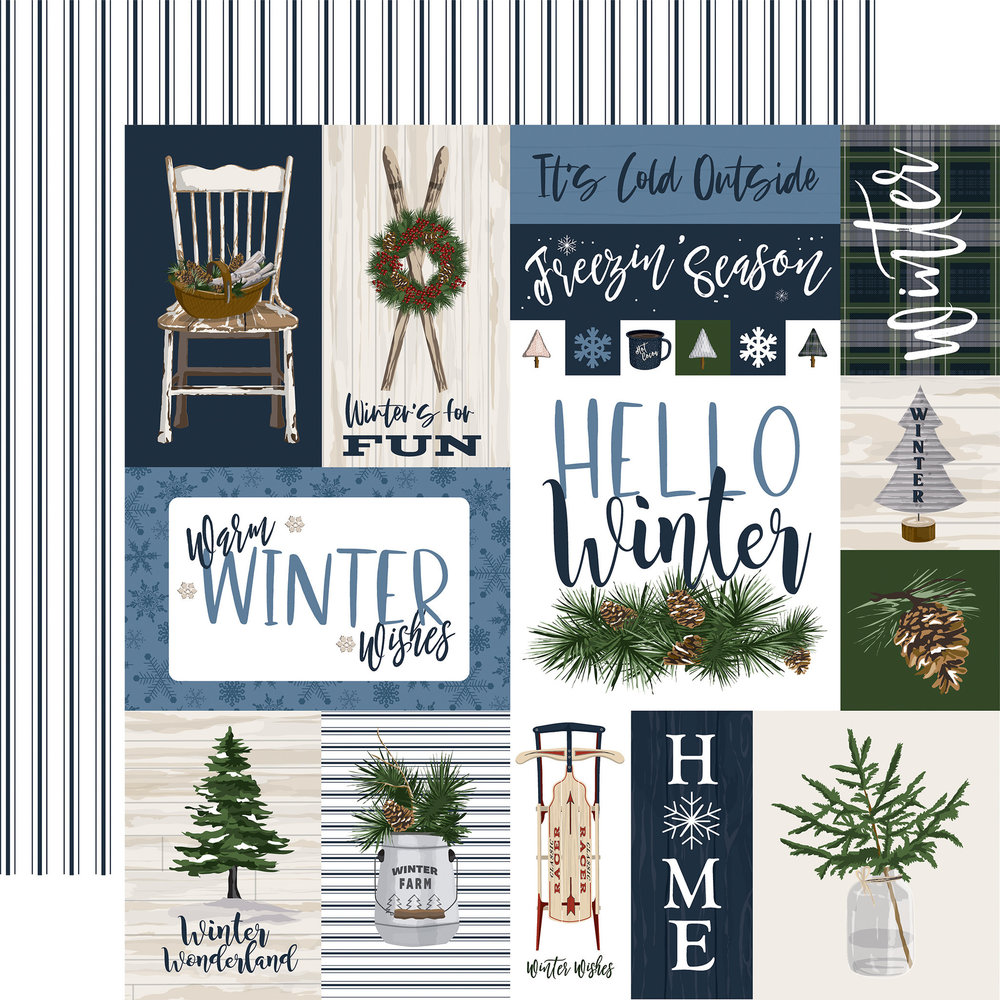 Carta Bella Welcome Winter Collection Kit (CBWW142016) Carta Bella Welcome Winter Collection Kit (CBWW142016)