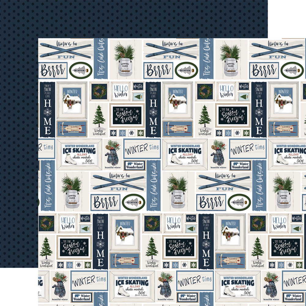 Carta Bella Welcome Winter Collection Kit (CBWW142016) Carta Bella Welcome Winter Collection Kit (CBWW142016)