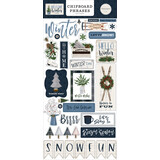 Carta Bella Welcome Winter 6x13 Inch Chipboard Phrases (CBWW142022)