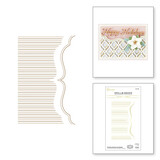 Spellbinders Pinstripe Bracket Card Builder Glimmer Hot Foil Plate (GLP-280)