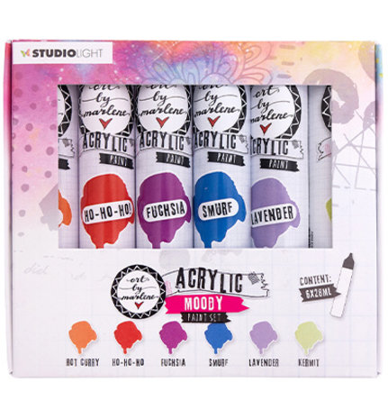 Studio Light Essentials Arcylic Paintset Moody (ABM-ES-ACP102)