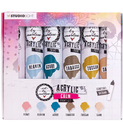 Studio Light Essentials Arcylic Paintset Calm (ABM-ES-ACP103)