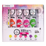 Studio Light Essentials Arcylic Paintset Neon (ABM-ES-ACP104)