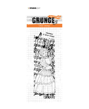 Studio Light Grunge Caroling Dickens Girl Clear Stamp (SL-GR-STAMP97)* Studio Light Grunge Caroling Dickens Girl Clear Stamp (SL-GR-STAMP97)*