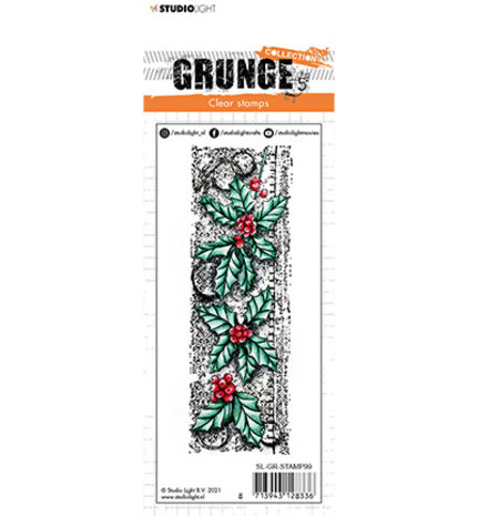 Studio Light Grunge Christmas Branches Clear Stamp (SL-GR-STAMP99) Studio Light Grunge Christmas Branches Clear Stamp (SL-GR-STAMP99)