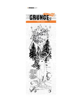 Studio Light Grunge Deer in Full Moon Clear Stamp (SL-GR-STAMP101) Studio Light Grunge Deer in Full Moon Clear Stamp (SL-GR-STAMP101)