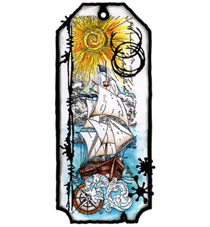 Studio Light Grunge Sailing in Sunlight Clear Stamp (SL-GR-STAMP104) Studio Light Grunge Sailing in Sunlight Clear Stamp (SL-GR-STAMP104)