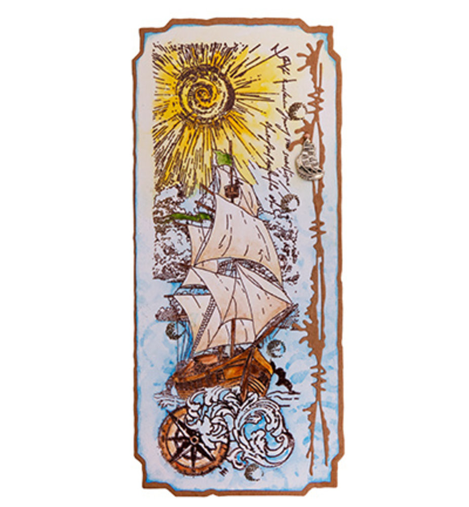 Studio Light Grunge Sailing in Sunlight Clear Stamp (SL-GR-STAMP104) Studio Light Grunge Sailing in Sunlight Clear Stamp (SL-GR-STAMP104)